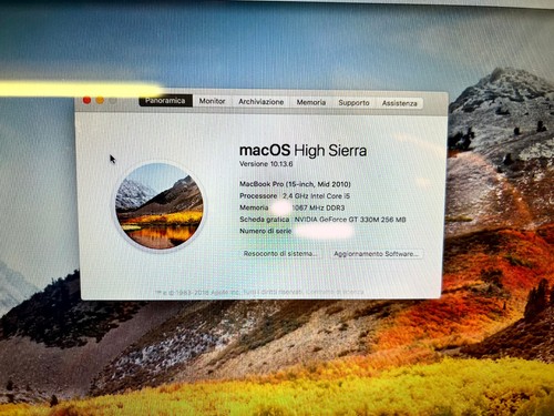 Apple macbook pro a1286 - 15,